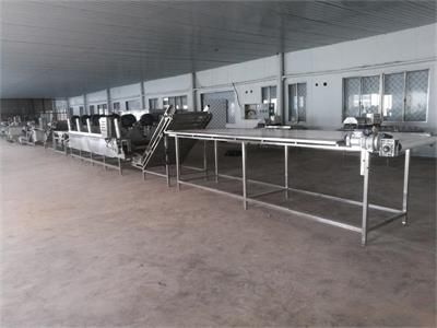 清徐縣“ 綠恒?！滨r切蔬菜加工設(shè)備案例