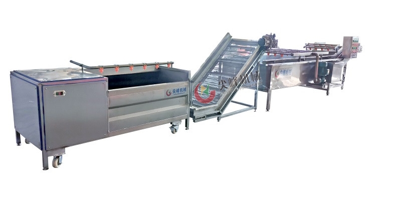 土豆去皮清洗流水線(xiàn)