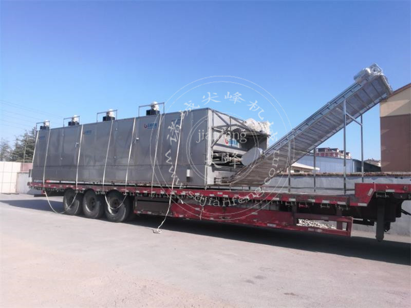 大型中草藥烘干機發(fā)貨