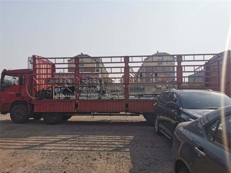 磐安縣生姜清洗風干輸送流水線發(fā)貨