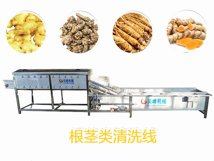 土豆去皮清洗流水線(xiàn)