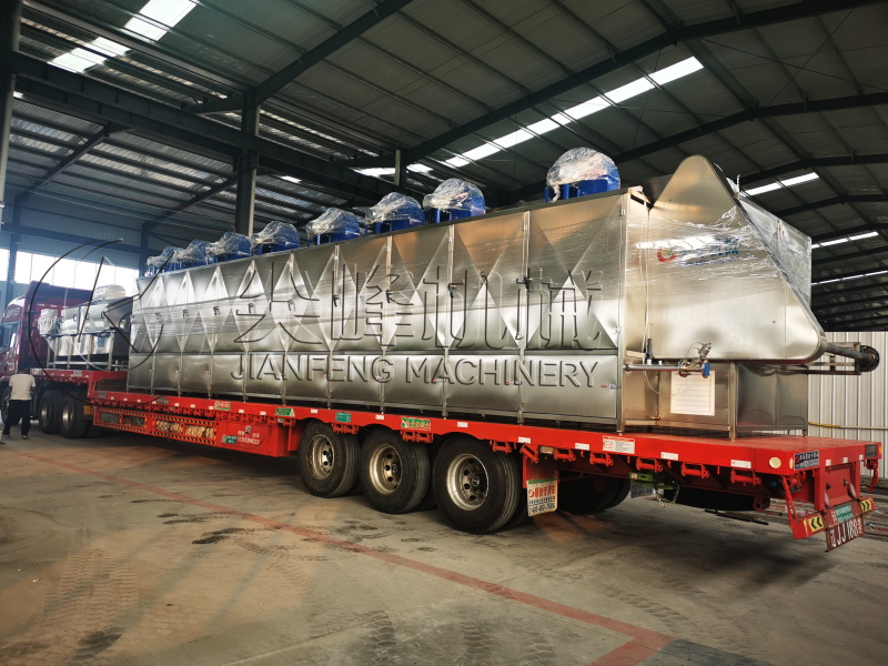 四川自強(qiáng)中藥材清洗烘干設(shè)備成功交付