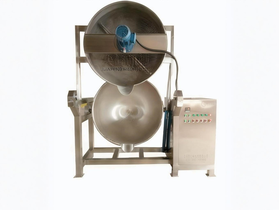 全自動(dòng)錨式攪拌夾層鍋