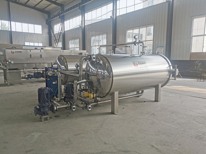 雙鍋并聯(lián)殺菌鍋